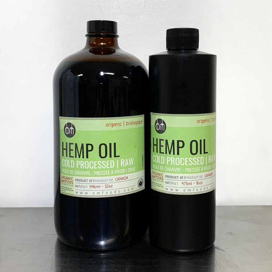 Hemp Seed Oil - Cold Pressed