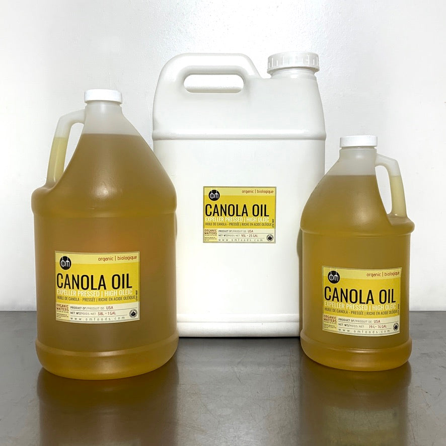 ORGANIC CANOLA OIL, expeller pressed Essential Organic Ingredients