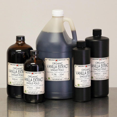 ORGANIC VANILLA EXTRACT, single concentration