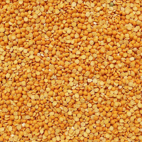 ORGANIC PEAS, yellow split