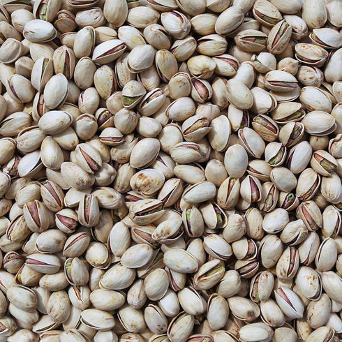 PISTACHIOS, split shell, roasted & salted