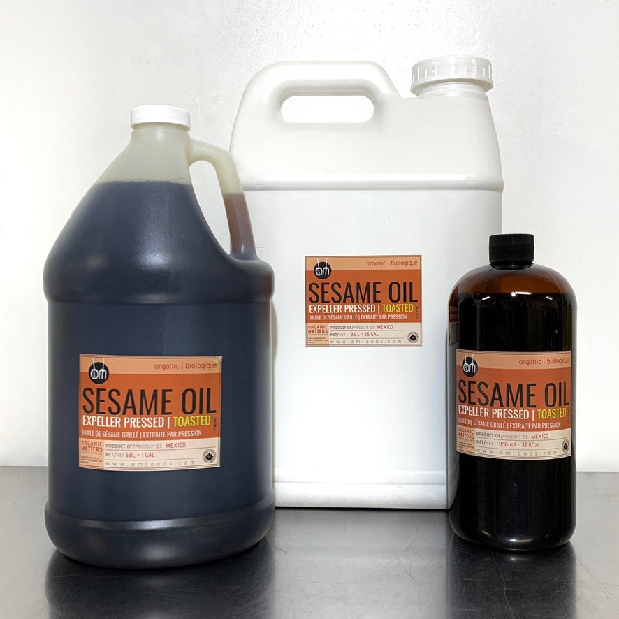 Toasted Sesame Oil, Artisan Oils, Organic