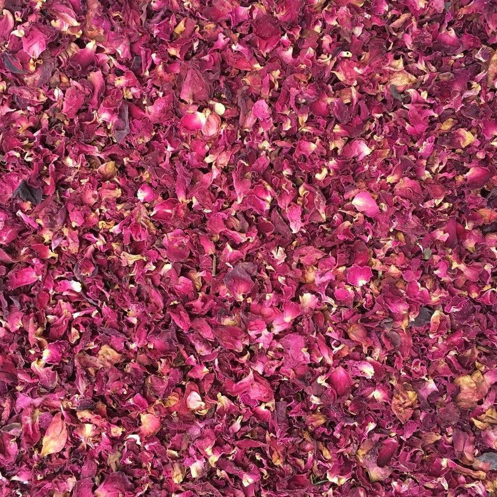 Organic Rose Petals, Red – Essential Organic Ingredients